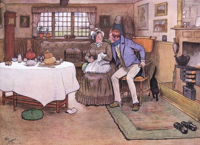 Lei guardò il volto di Tom e sorrise tra le lacrime da Cecil Charles Windsor Aldin